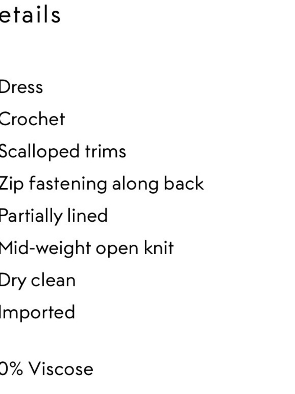 Bray Scallop Crochet Maxi Dress - - Picture 5 of 8